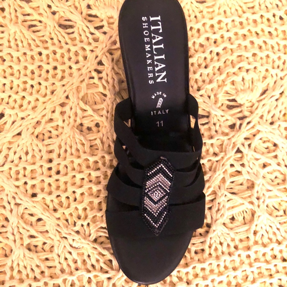 Wedges sandals.